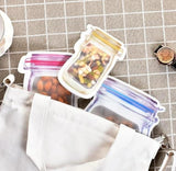 Mason Jar Zipper Bag Food Storage