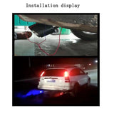 Automobile flame tail pipe