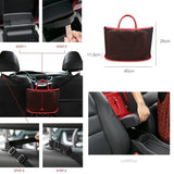Premium Car Seat Storage Bag & Net