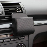 Car Vent Leather Pocket