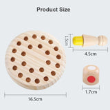 Wooden Memory Match Stick Chess