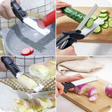 Clever Cutter Kitchen Scissors with Cutting Board