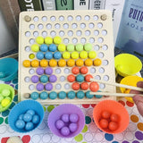 Wooden Go Games Set Dots Shuttle Beads Board Games